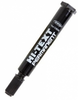 Hi-Text Koli Kalemi Marker Yuvarlak Uç Siyah 830 PBS - 1