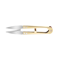 Horsehead Atbaş Golden Eagle Metal - Yaylı - Parmaksız İplik Temizleme Makası D-225 - 1