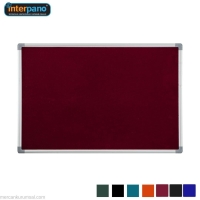 İnter Duvara Monte Çuhalı Bordo Pano 120x180 Cm INT-559-15-B - 1
