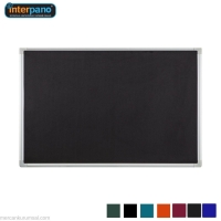 İnter Duvara Monte Çuhalı Gri Mantar Pano 60x120 Cm INT-557-G - 1