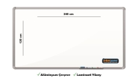 İnter Duvara Monte Yazı Tahtası Laminant Yüzey 120x240 Cm INT-590 - 1