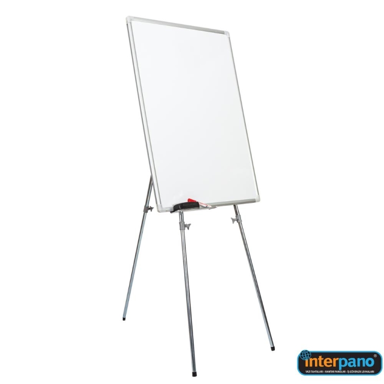 İnter Teleskopik Ayaklı Yazı Tahtası Emaye Yüzey 40x55 Cm INT-640 