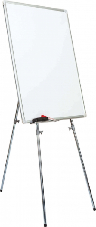 İnter Teleskopik Ayaklı Yazı Tahtası Emaye Yüzey 60x90 Cm INT-643 