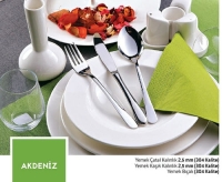 Kale Akdeniz Yemek Çatalı Paslanmaz Çelik 12 Adet - 1