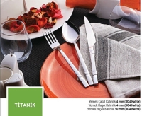 Kale Titanik Yemek Kaşığı Paslanmaz Çelik 12 Adet - 1