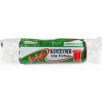 Kazanç 120 Lt Konteyner 87 Mikron Mavi Çöp Torbası 90x125 Cm 10 Lu 10 Paket - 1
