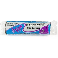 Kazanç Standart Jumbo Siyah Çöp Torbası 80x110 Cm 10 Lu 20 Paket - 1