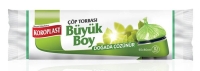 Koroplast Doğada Çözünür Büyük Boy Çöp Torbası 65x80 Cm 10 Lu - 1