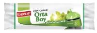 Koroplast Doğada Çözünür Orta Boy Çöp Torbası 55x60 Cm 15 Li - 1