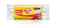 Koroplast Güçlü Çöp Torbası Küçük Boy 40x50 Cm Şeffaf 30 Lu - 1