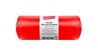 Koroplast Tıbbi Atık Baskılı Çöp Torbası Orta 55x60 Cm Kırmızı 355 Gr 10 Lu 20 Rulo - 1