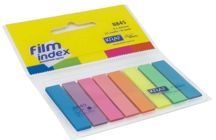 Kraf Film Index 8 Renk 25 Sayfa 8845 