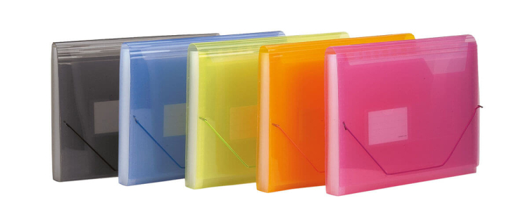 Kraf Körüklü Dosya 13 Cep Lastikli F4302 Pembe 