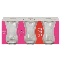 LAV Çay Bardağı Klasik Optikli 6 Lı ( LV-30020 OPTE) - 1