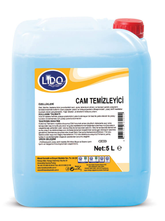 Lido Cam Temizleyici 5 Kg 