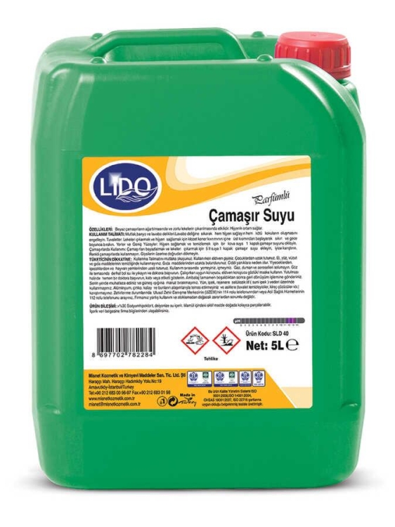 Lido Çamaşır Suyu Parfümlü 5 Kg 