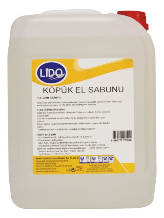 Lido Köpük El Sabunu 30 Kg 