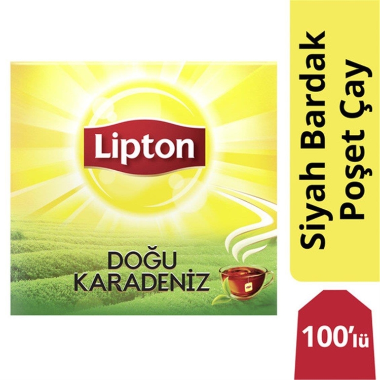 Lipton Doğu Karadeniz Bardak Poşet Çay 100 Lü 
