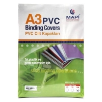 Mapi A3 Cilt Kapağı Şeffaf 160 Mic 100 Lü - 1