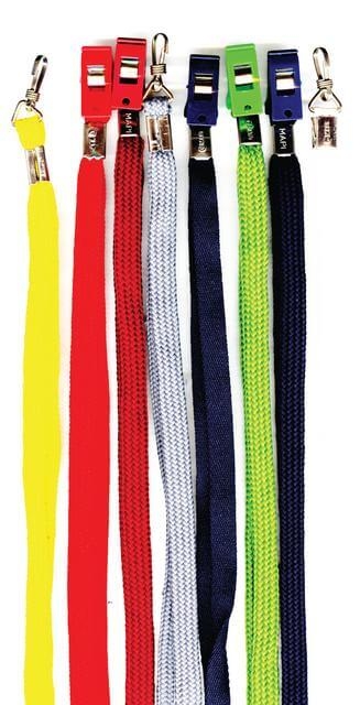 Mapi Polyester İp Metal Klipsli Mavi 50 Adet 
