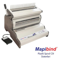 Mapibind 440E Elektrikli Plastik Sprial Ciltleme Makinesi - 1