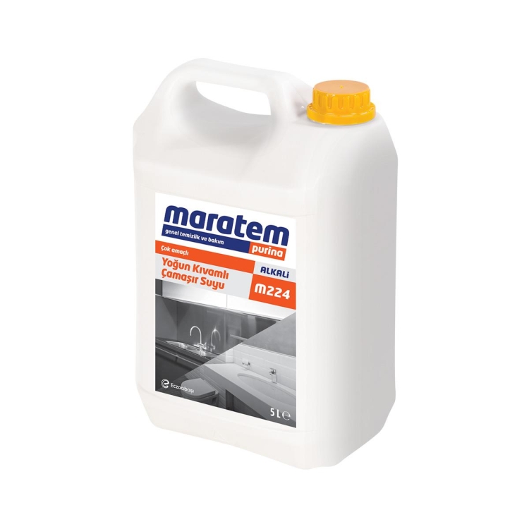 Maratem M224 Yoğun Kıvamlı Çamaşır Suyu 4 Lt 