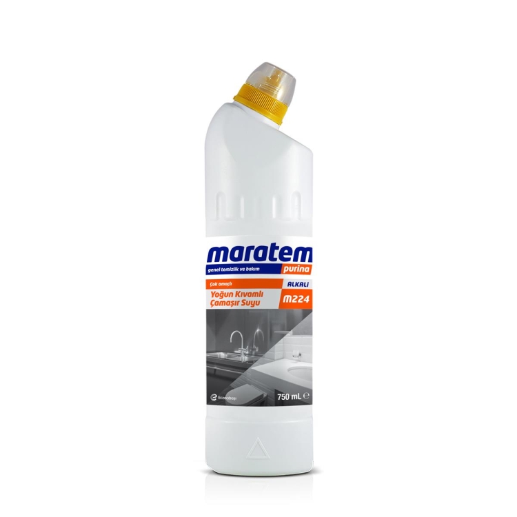Maratem M224 Yoğun Kıvamlı Çamaşır Suyu 750 Ml 