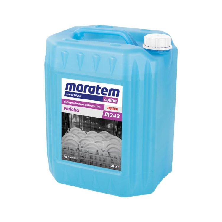 Maratem M343 Endüstriyel Bulaşık Parlatıcısı 20 Lt 