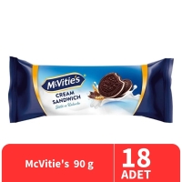 McVitie's Sütlü Kakaolu Bisküvi 90 Gr 18 Adet - 1