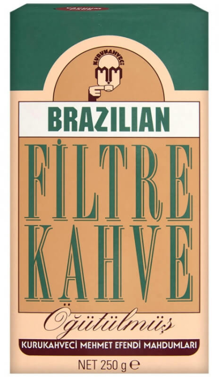 Mehmet Efendi Brazilian Filtre Kahve 250 Gr 