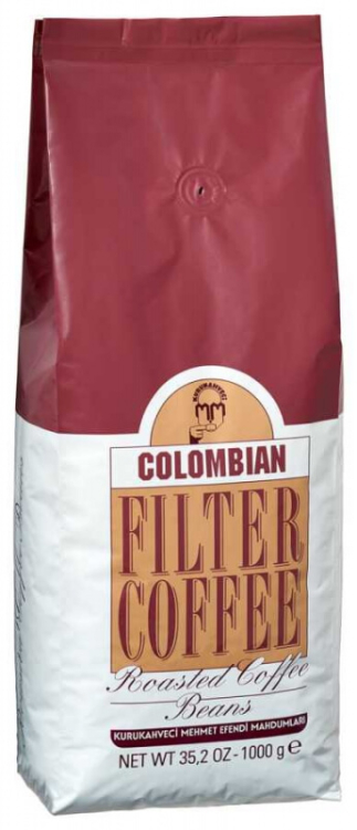 Mehmet Efendi Colombian Çekirdek Filtre Kahve 1 Kg 