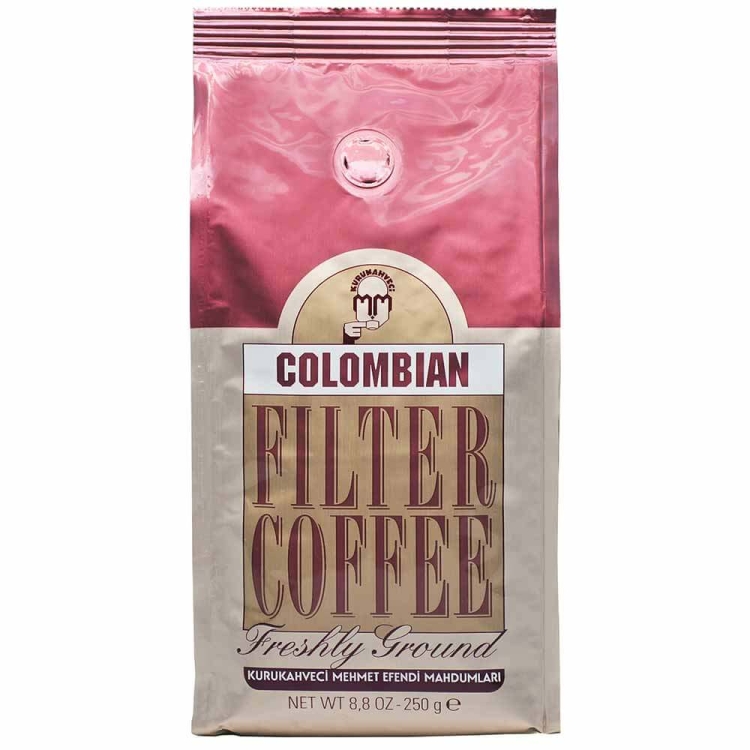 Mehmet Efendi Colombian Filtre Kahve 250 Gr 