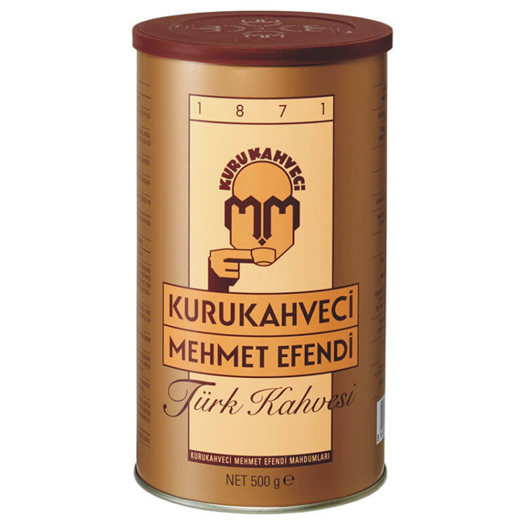 Mehmet Efendi Türk Kahvesi 500 Gr Teneke 