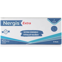Nergis Extra İçten Çekmeli Tuvalet Kağıdı Standart 180 Mt 6 Lı - 1