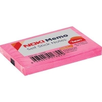 Noki Memo 50x75 Pembe Yapışkanlı Not Kağıdı 80 Yaprak - 1
