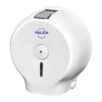 Palex Jumbo Tuvalet Kağıdı Dispenseri Beyaz - 1