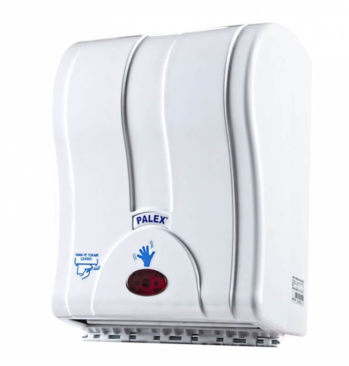 Palex Prestij Otomatik Havlu Dispenseri 21 Cm Beyaz 