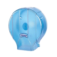 Palex Standart Jumbo Tuvalet Kağıdı Dispenseri Şeffaf Mavi - 1