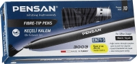 Pensan Keçeli Kalem 3003 Siyah 10 Lu - 1