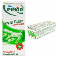 Pınar Tam Yağlı Süt 1/5 200 Ml 27 Li - 1