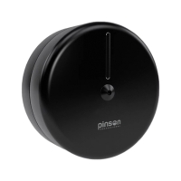 Pinson İçten Çekme Tuvalet Kağıdı Dispenseri Siyah - 1