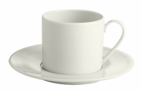 Porland Porselen Tabaklı Çay Fincanı Beyaz 24 Parça 180 Cc - 1