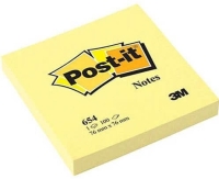 Post-it Yapışkanlı Not Kağıdı Sarı 76x76 mm 654 100 Yaprak - 1