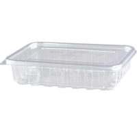 Rotto Pet Sızdırmaz Kap Düz Kapak 1250 Gr 100 Adet - 1