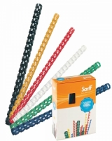 Sarff Plastik Spiral Delux Mavi 51 mm 50 Li - 1