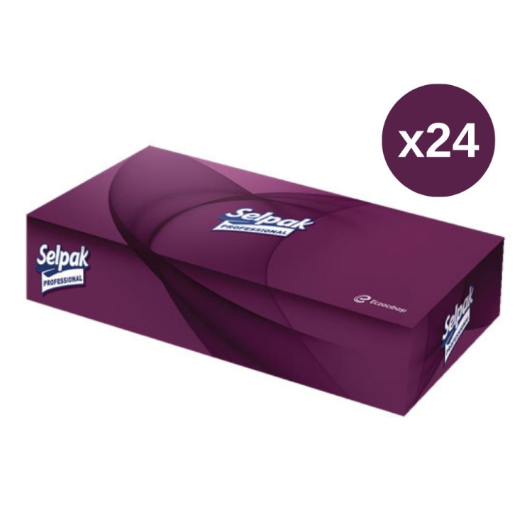Selpak Professional Extra Kutu Mendil 80 Li 24 Paket 