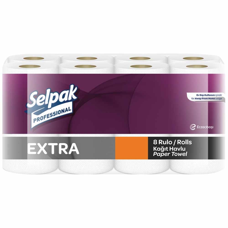Selpak Professional Extra Rulo Havlu Kağıt 8 Li 