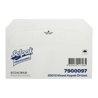 Selpak Professional Premium Klozet Kapak Örtüsü 250 Li - 1