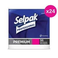 Selpak Professional Premium Mini Peçete 50 Li 24x24 Cm 24 Paket - 1