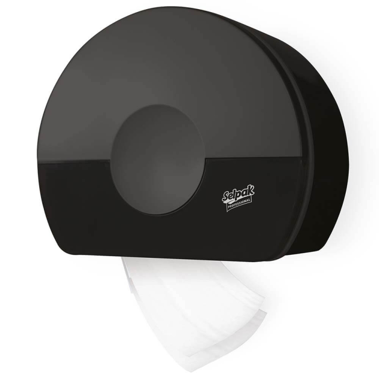 Selpak Professional Touch Tuvalet Kağıdı Dispenseri Siyah 